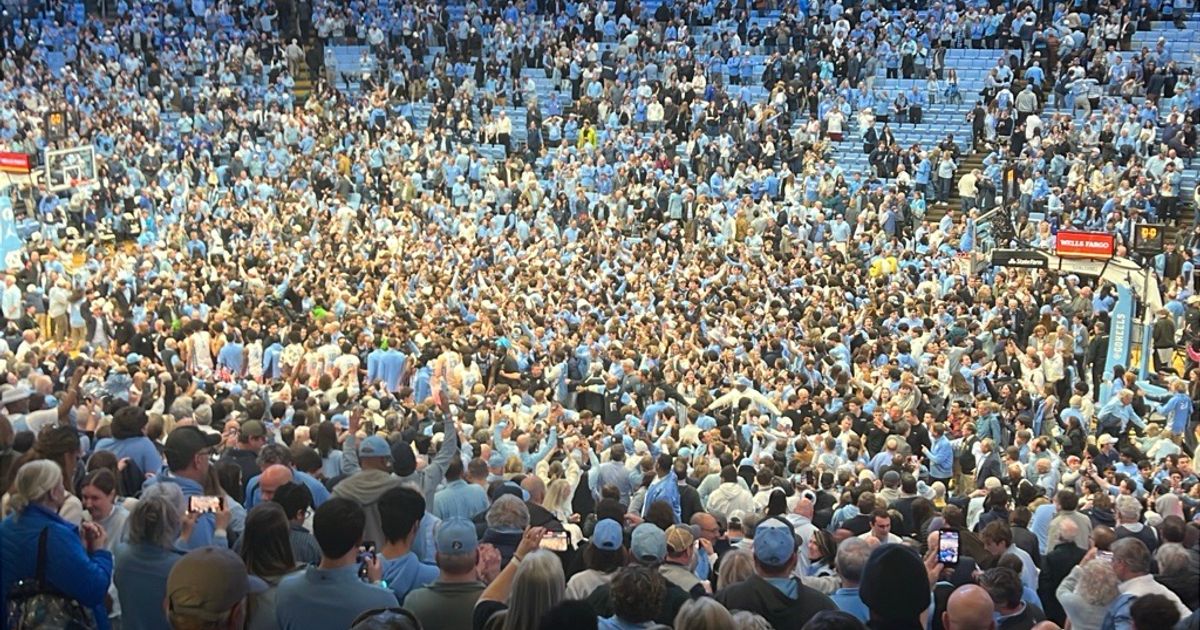 Trimble’s last-second 3 gives UNC victory over rival Duke