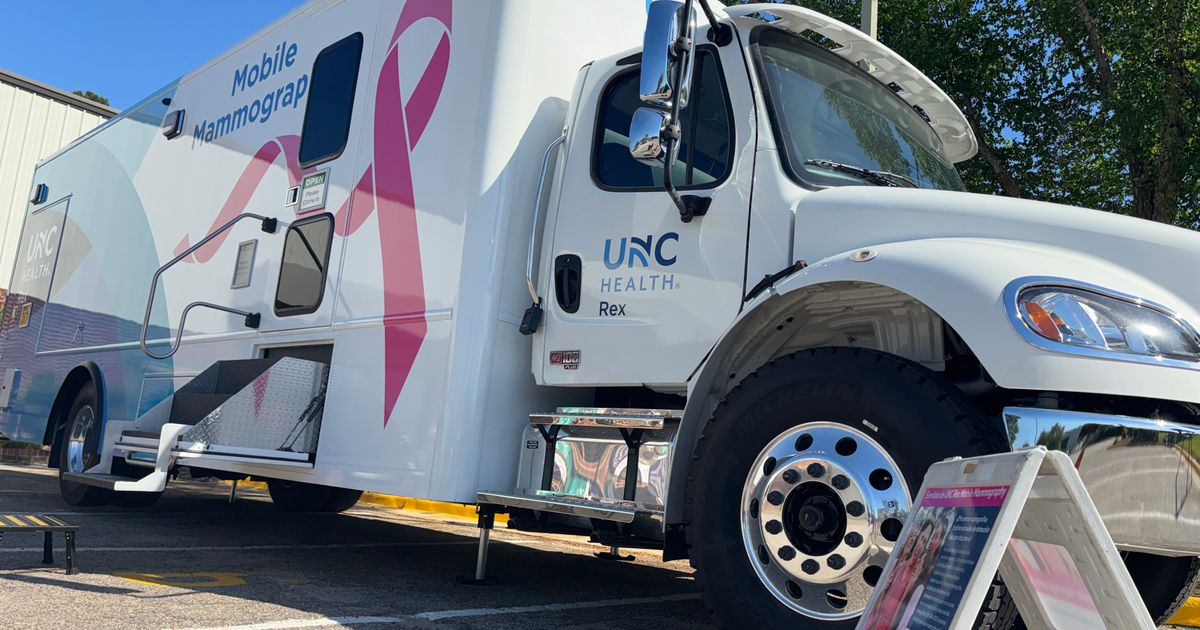UNC Health Rex launches new mobile mammography unit in 21 counties