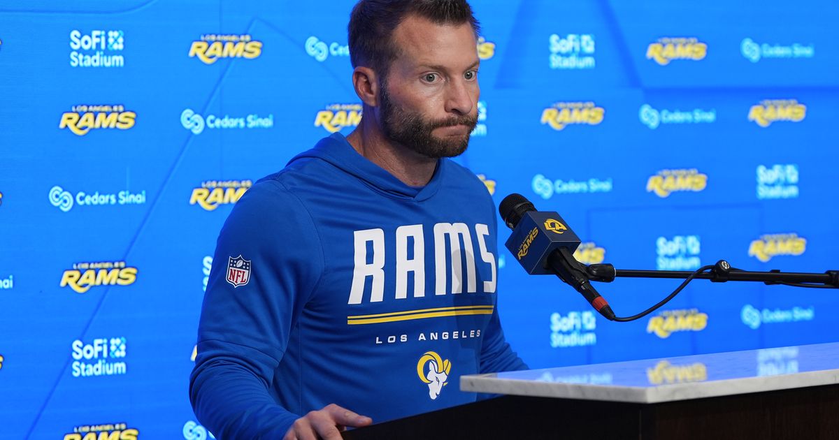 Super Bowl favorite Rams' latest loss has Sean McVay searching for ways 'not to beat ourselves'
