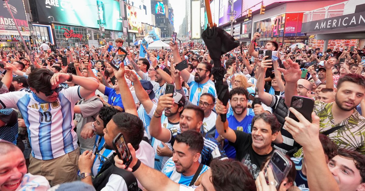 The Latest: Argentina and Spain will face off to lift the World Cup trophy