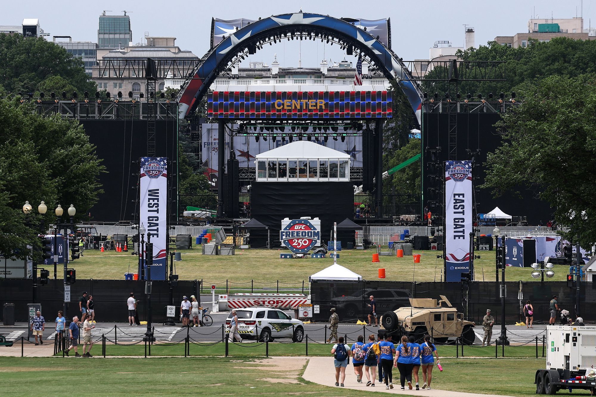Inside the 'highly complex' preps for Trump's UFC fight: $60M for
