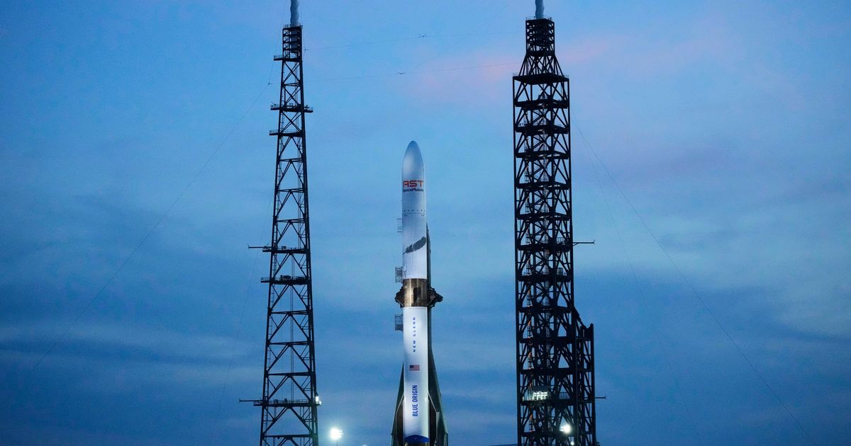 Blue Origin rocket explodes on the launch pad during an engine-firing test