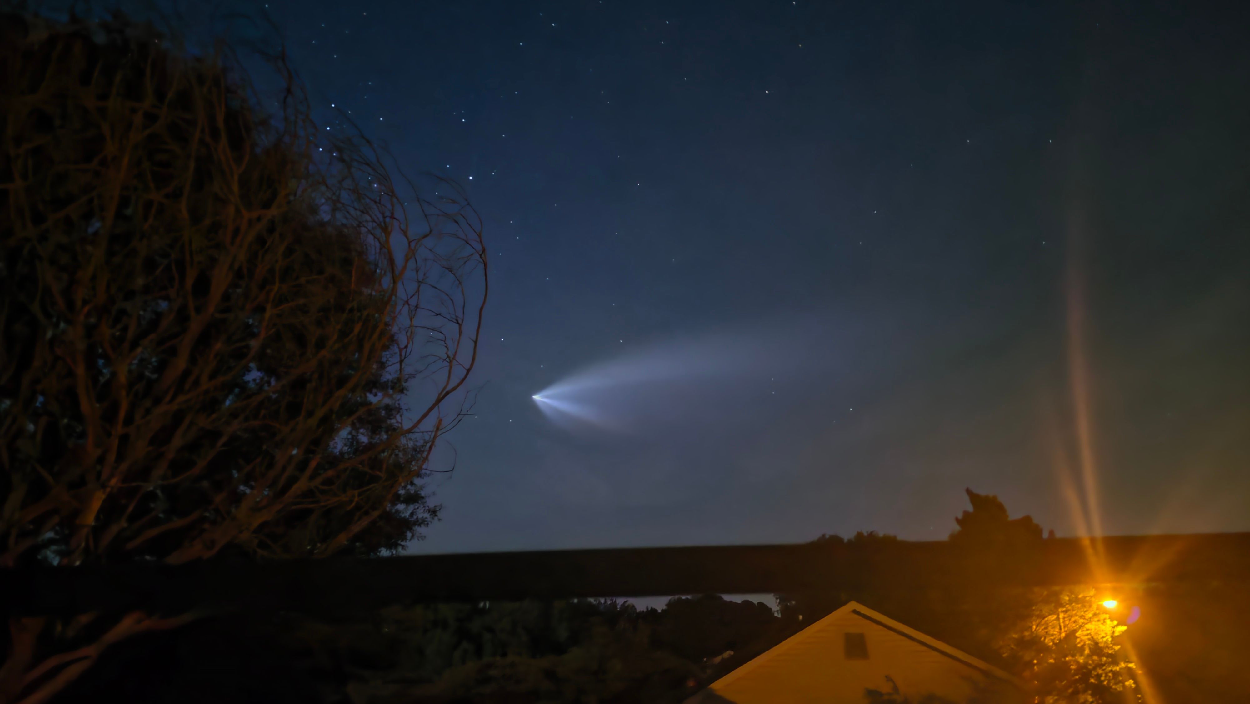 SpaceX Starlink launch visible in NC skies Tuesday morning