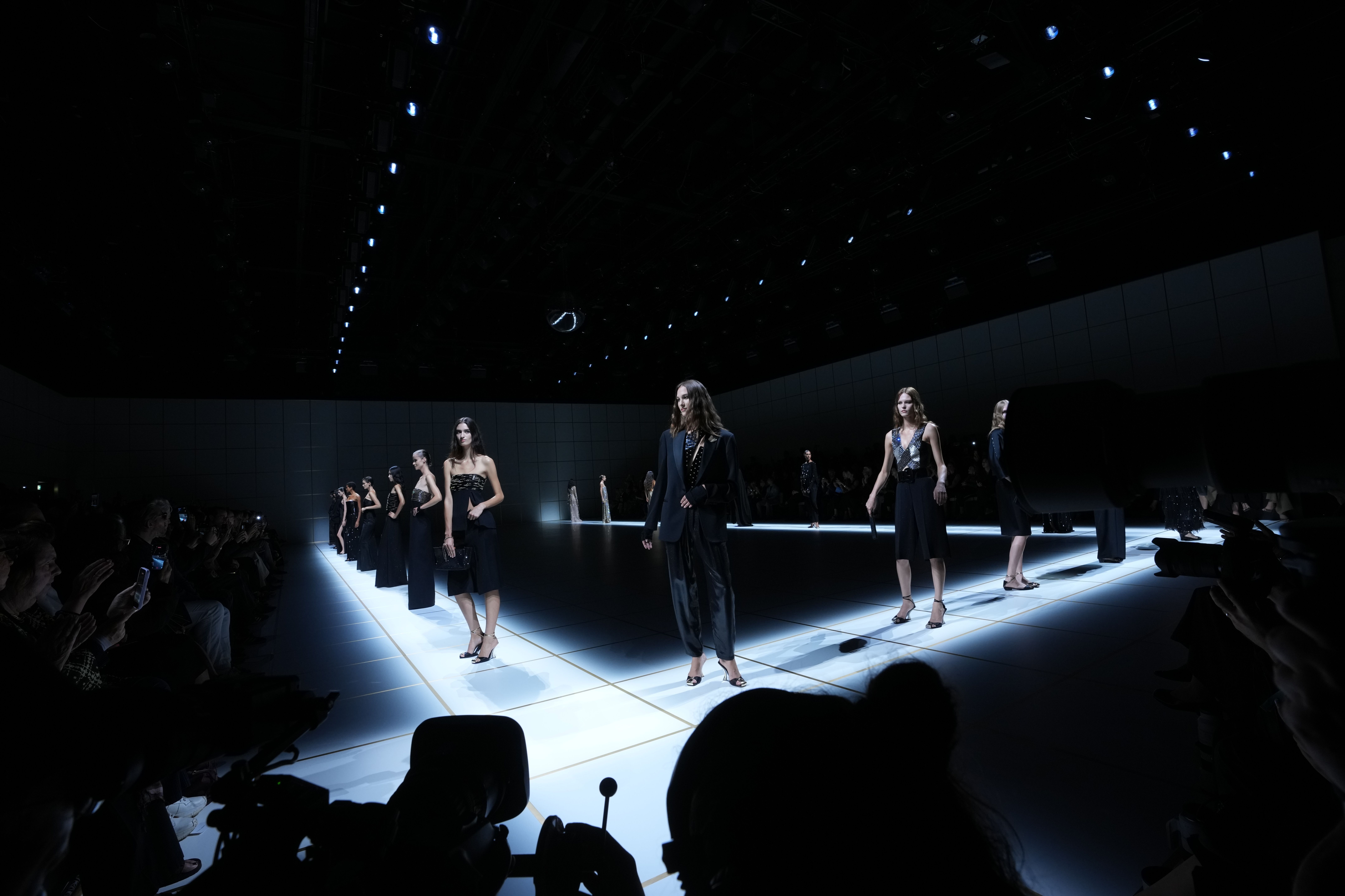 Armani business and creative evolution on show in Milan a year after founder death