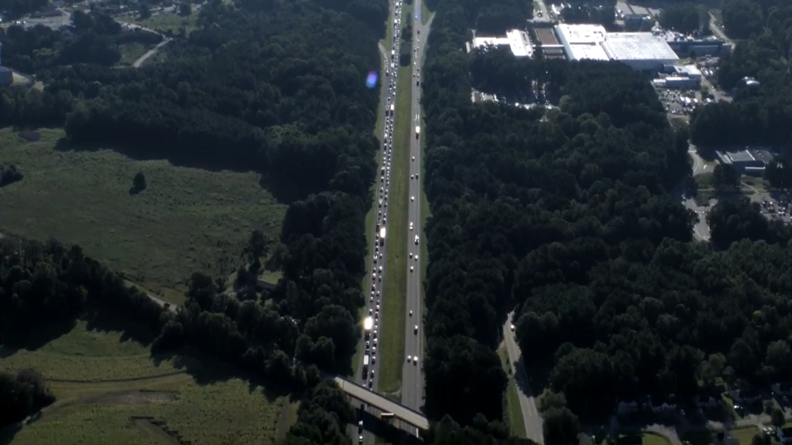 USH  Major traffic delays on US-64 near Zebulon following crash :: WRAL.com