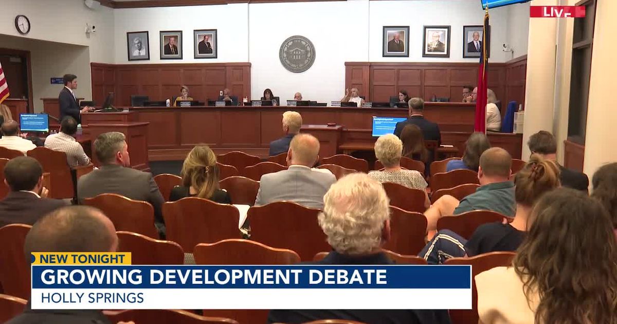 Holly Springs leaders & residents at odds in debate over new developments and aging infrastructure