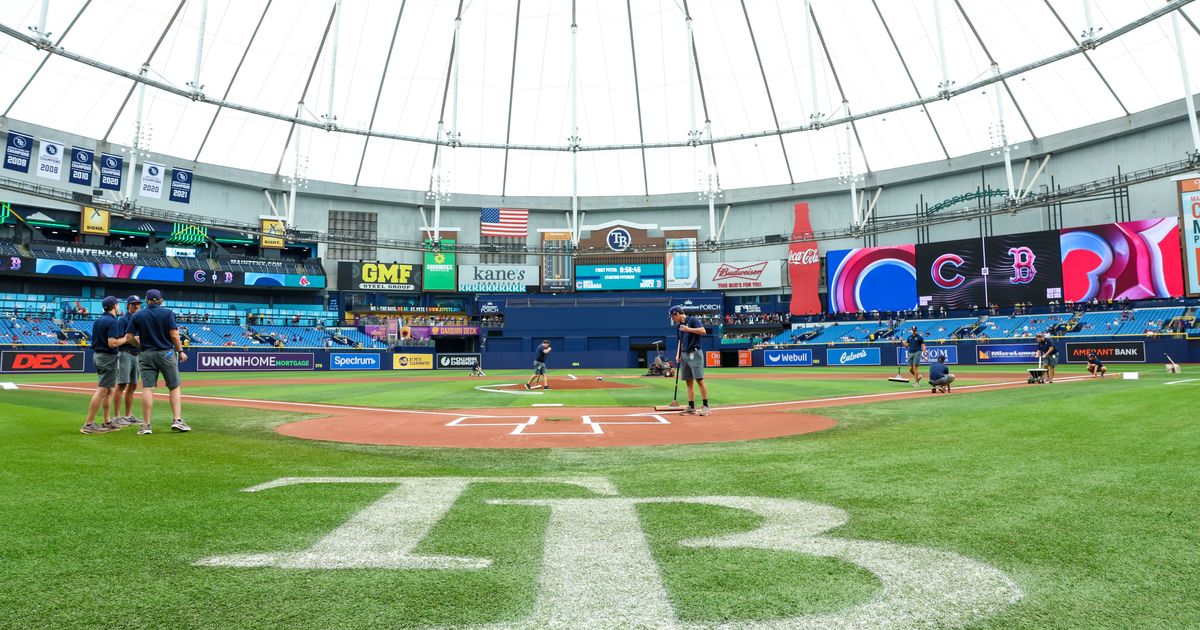 Quirky Tropicana Field isn't a pretty ballpark, but the Rays love their home