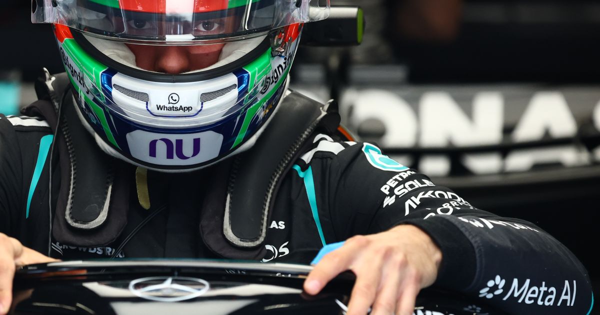 Mercedes driver Kimi Antonelli qualifies on pole for F1's Belgian Grand Prix