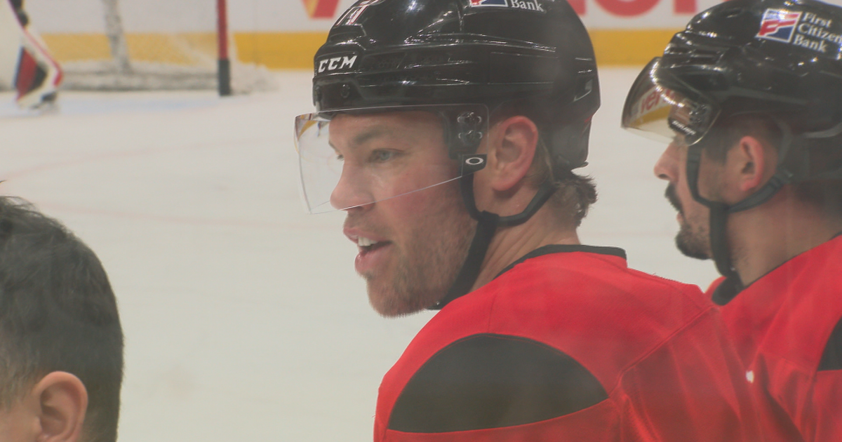 Taylor Hall finds a home on and off the ice with the Carolina Hurricanes