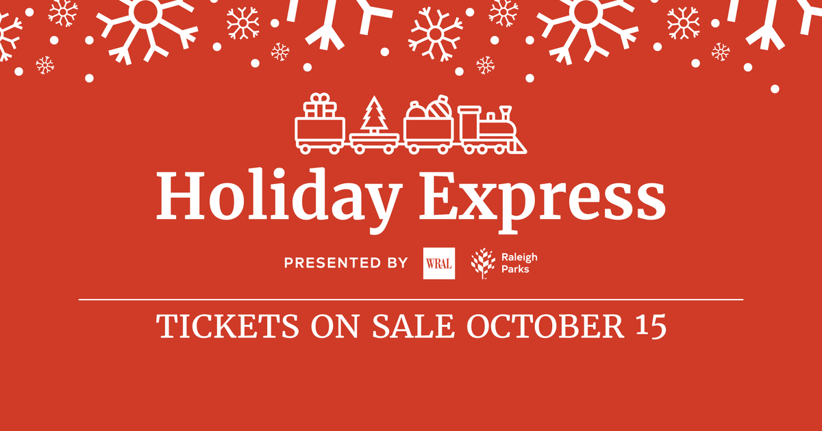 Tickets for 2026 Pullen Park Holiday Express go on sale Oct. 15