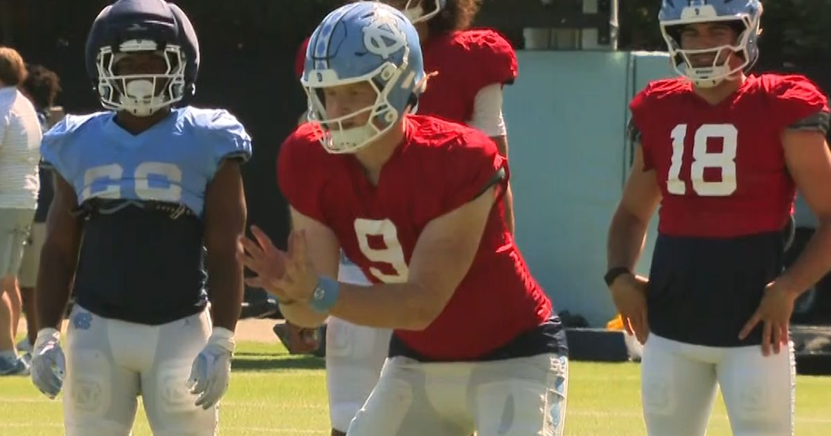 UNC picks starting quarterback for opener against TCU, ESPN reports...