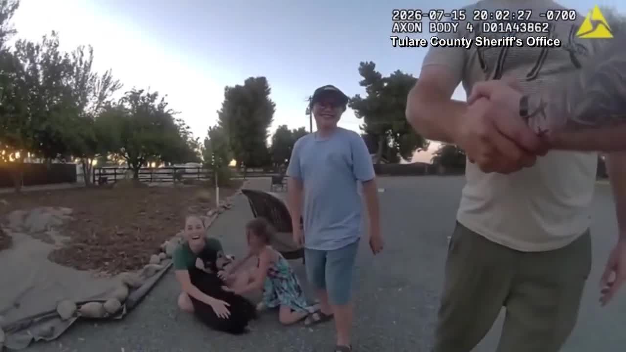 Deputies return dog to owners after July 4th scare