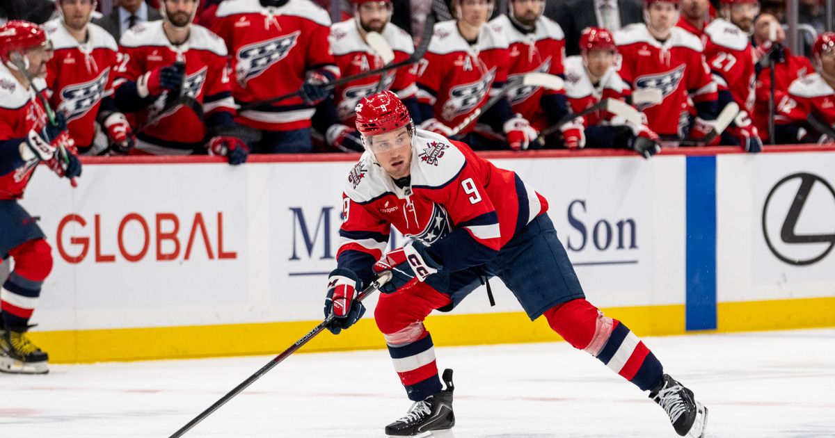 Ryan Leonard scores highlight-reel goal, leads the Capitals over the Devils 4-2