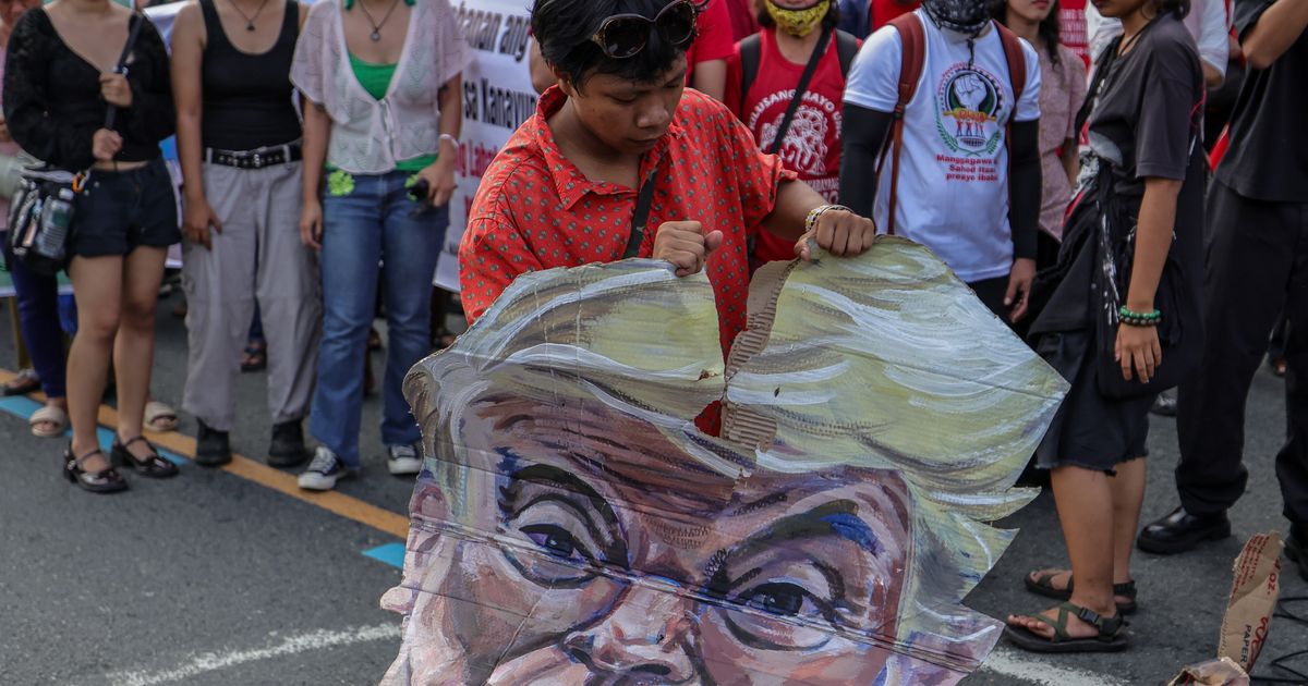 Philippine president slams China in veiled rebuke in his state of the nation speech