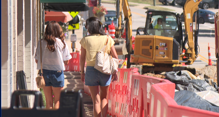 wral.com - Bailey Stamos, WRAL reporter - Downtown Apex businesses feel construction strain as Salem Street project stretches