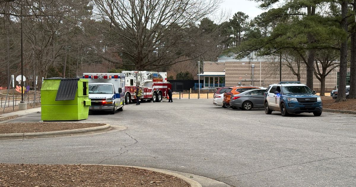Child safe after falling into pond at Raleigh park