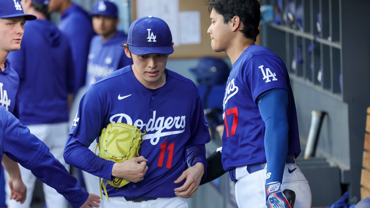 Dodgers pitcher Roki Sasaki struggles again in exhibition start against the  Angels :: WRAL.com