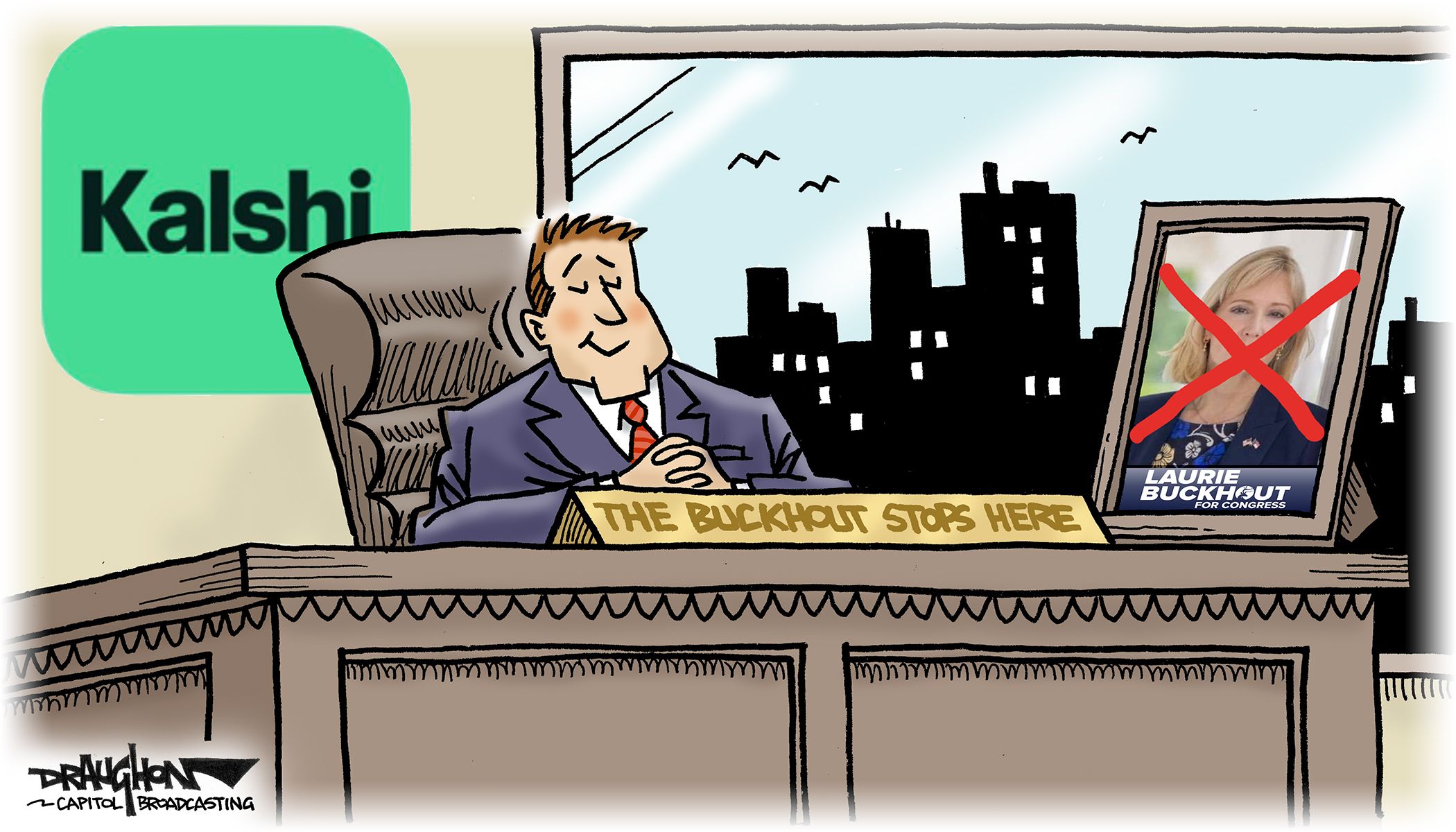 DRAUGHON DRAWS: Surf's up! Go out and make some waves with your vote!