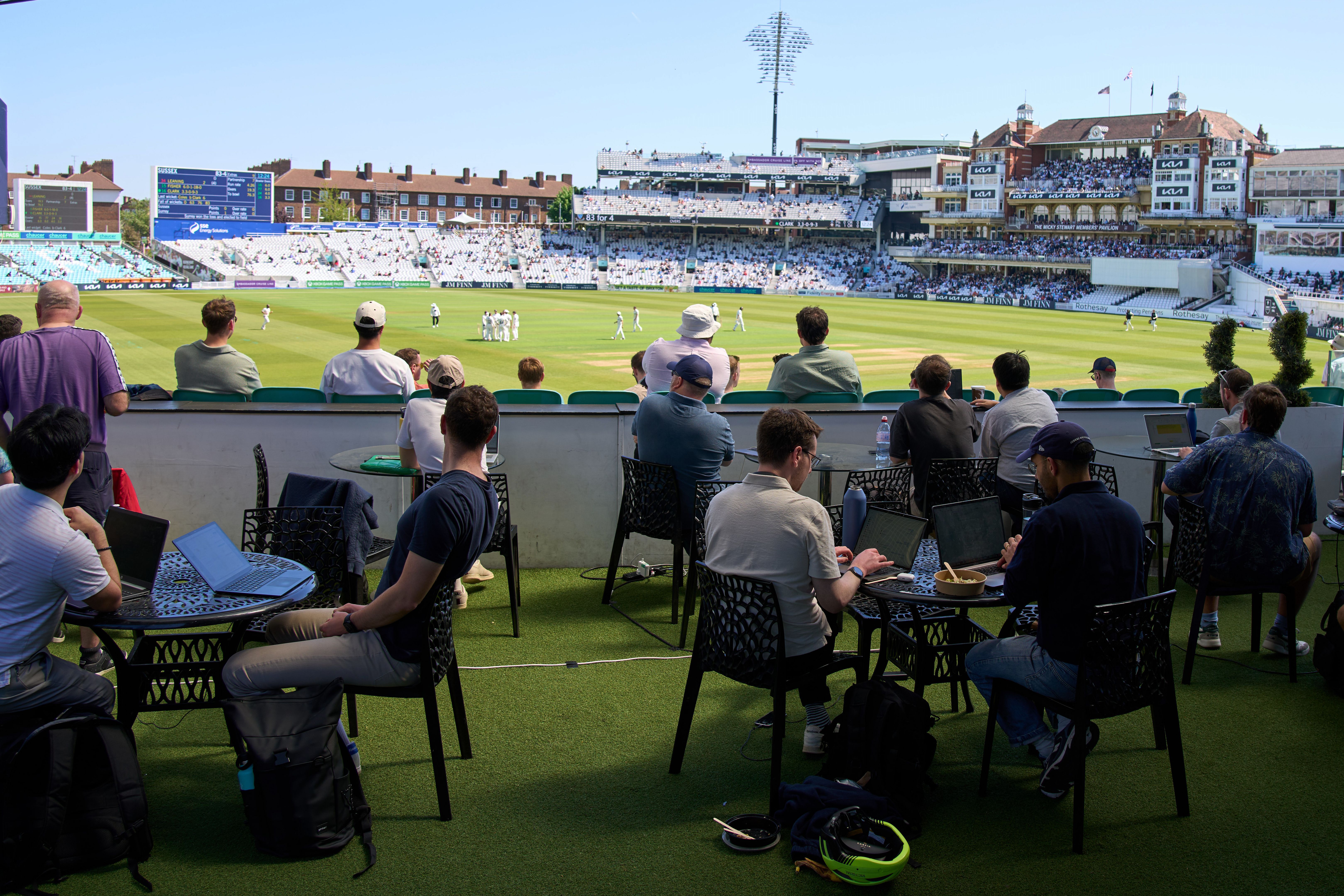 wral.com - PAN PYLAS — Associated Press - A UK cricket club welcomes remote workers to do their jobs and watch the match too