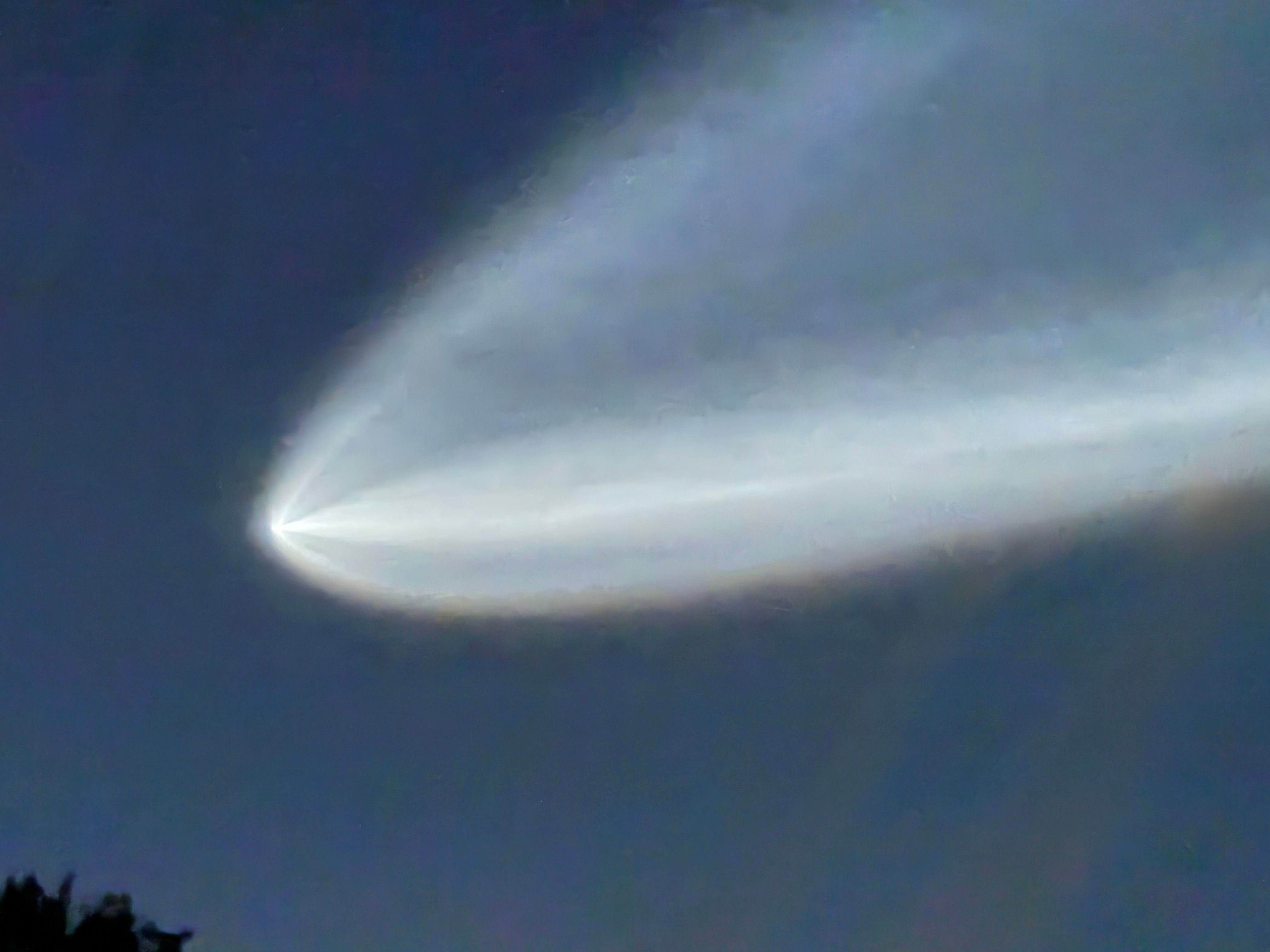 SpaceX Starlink launch visible in NC skies Tuesday morning