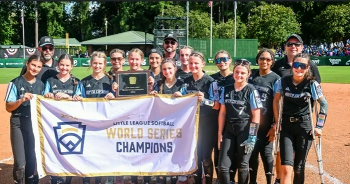 Johnston County softball team wins Little League Softball World Series, coach goes viral Johnston County softball team wins Little League Softball World Series, coach goes viral