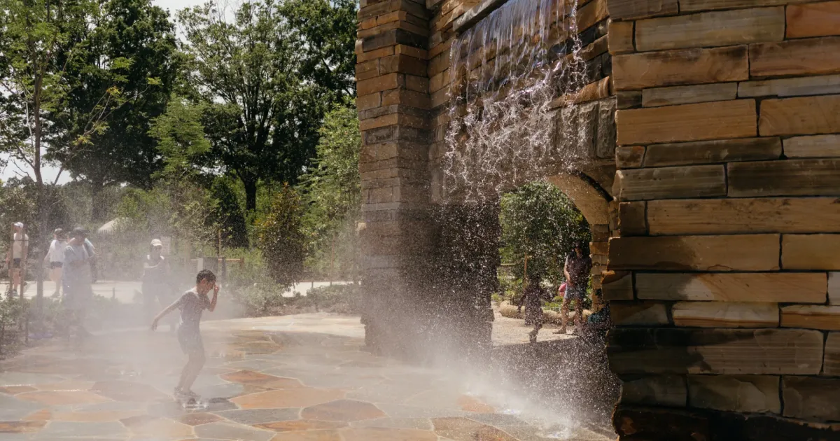 Water attractions open at Gipson Play Plaza for summer
