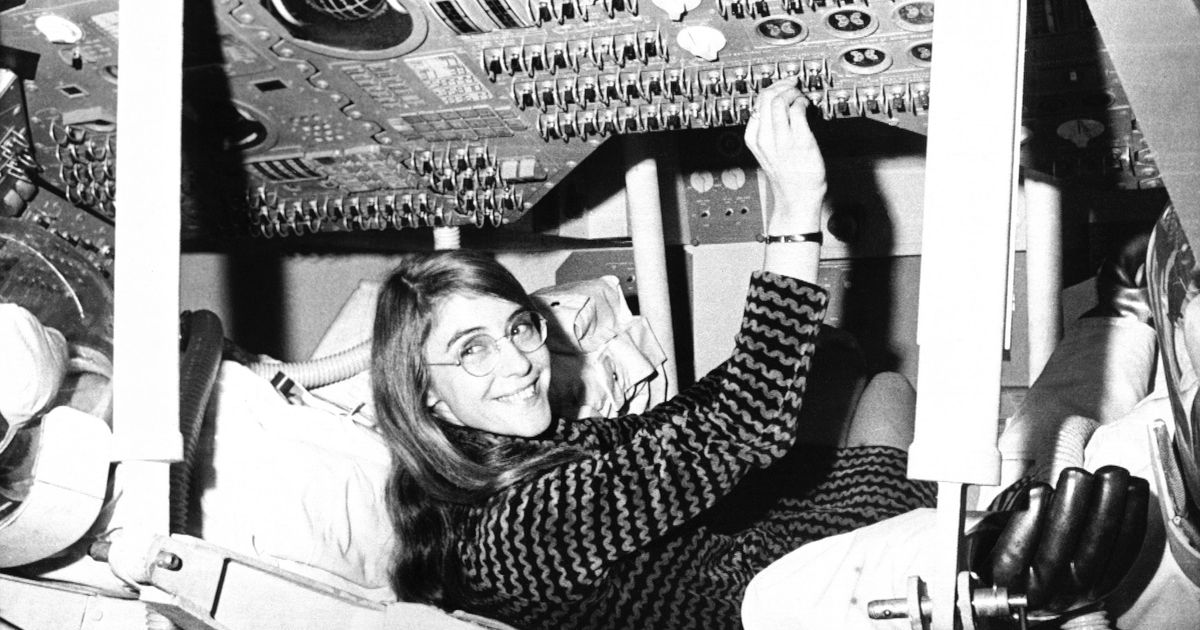 Margaret Hamilton, who led a software team for NASA's Apollo program ...