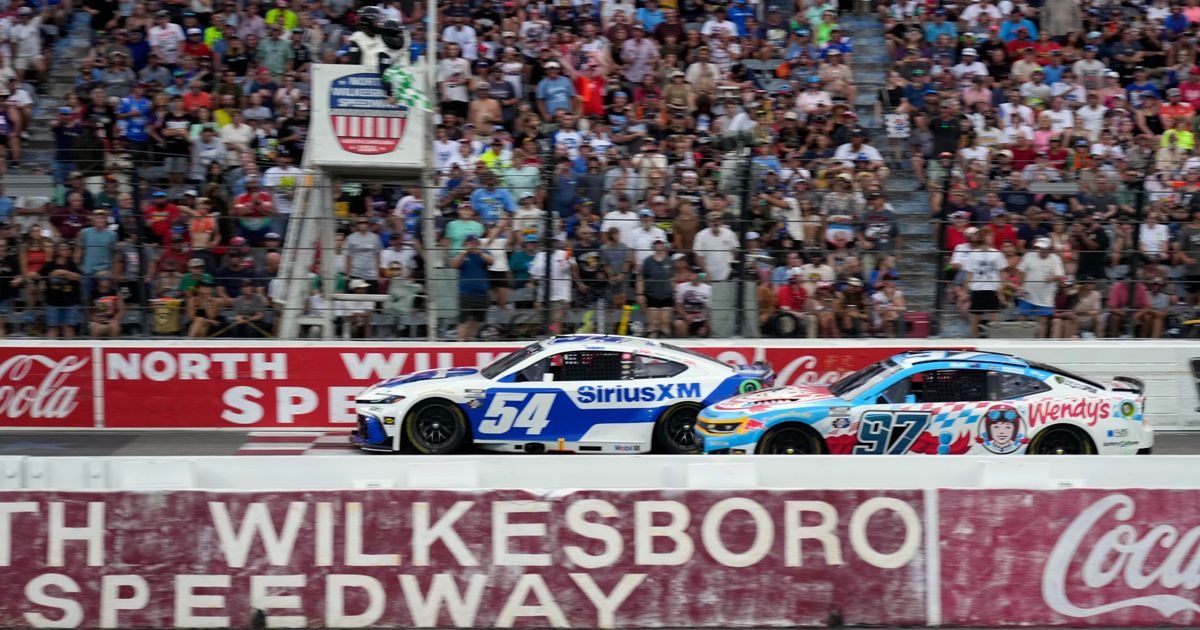 Joey Logano ends victory drought in NASCAR points return to North Wilkesboro