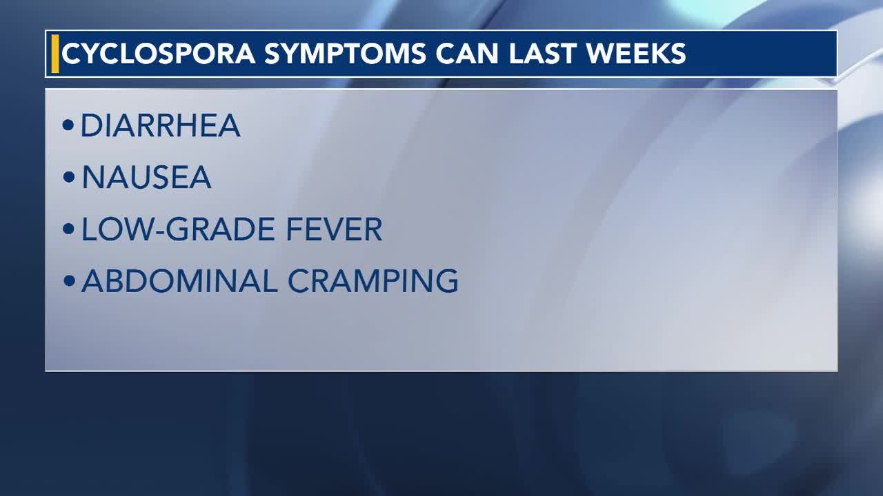 Explosive diarrhea? Here's what to know about Cyclospora