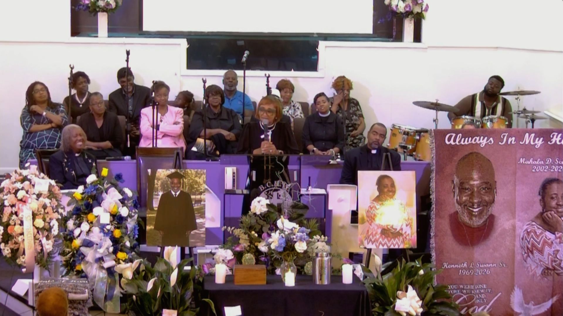 Family , friends gather to remember those found dead in Rocky Mount home