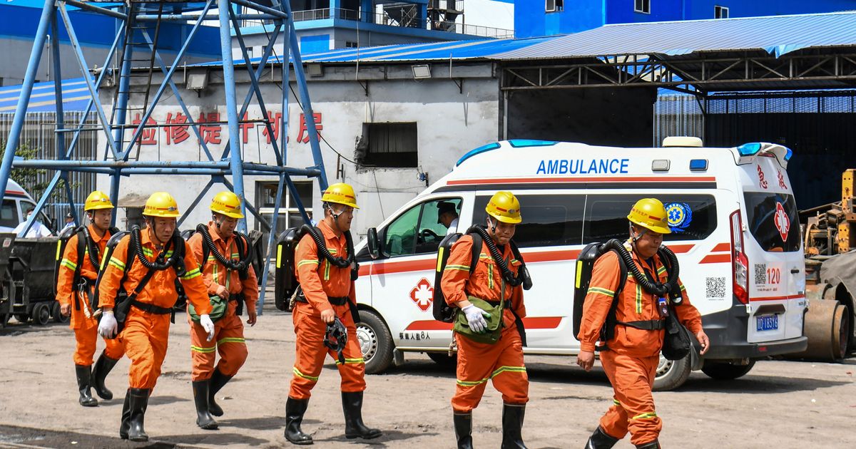 Here are some of China's major coal mining disasters this century