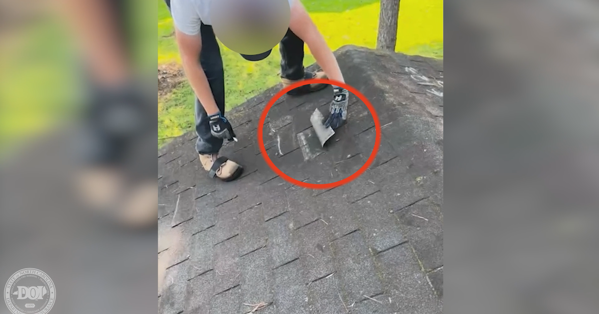 Video from insurance investigation shows NC roofers ripping shingles, defrauding state and companies