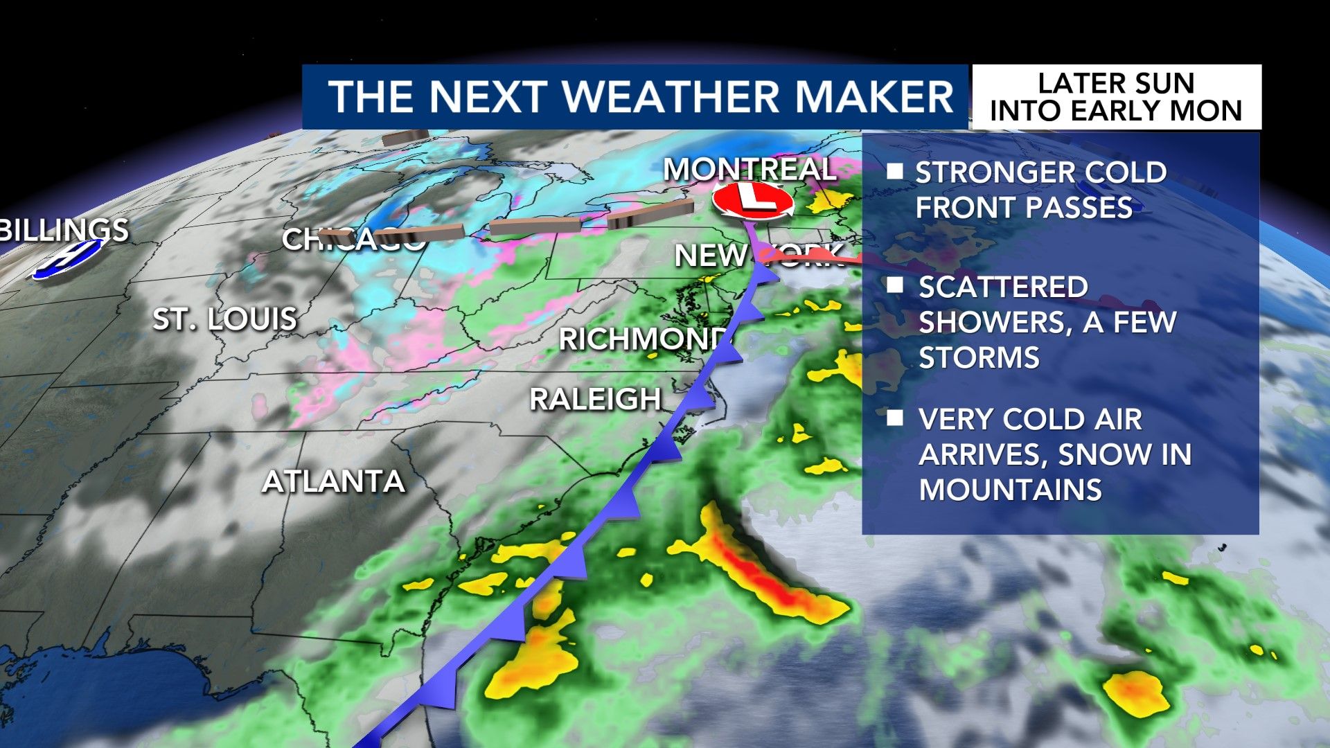 Arctic blast hits: Freeze Warning and possible flurries for the ...