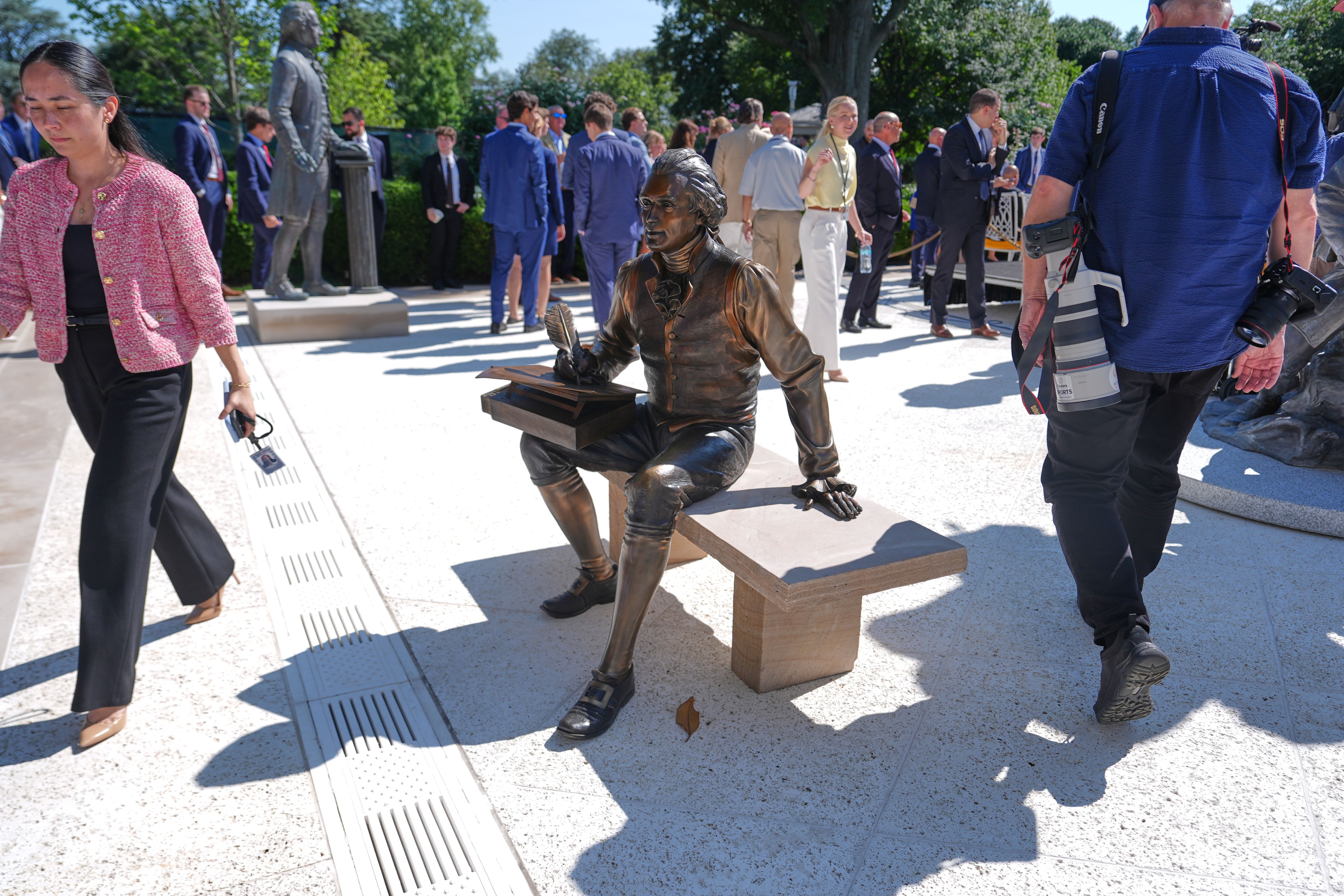 wral.com - DARLENE SUPERVILLE — Associated Press - Inside Trump's remake of the White House Rose Garden. First a stone patio, then statues