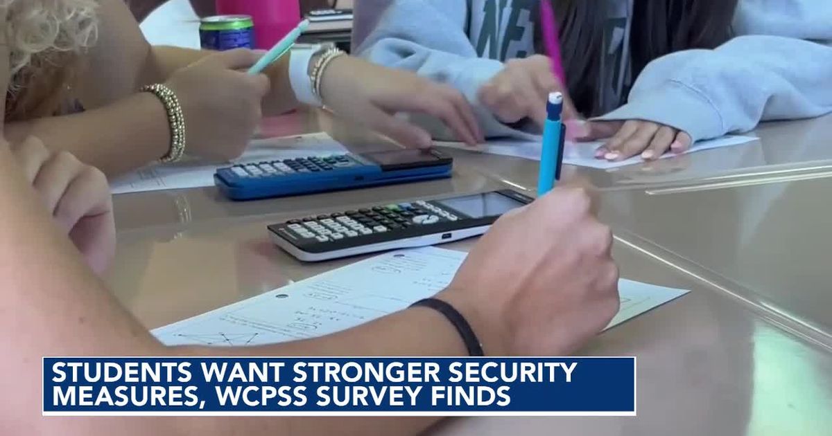 Wake students feels safe at school, but they say a lot could be improved