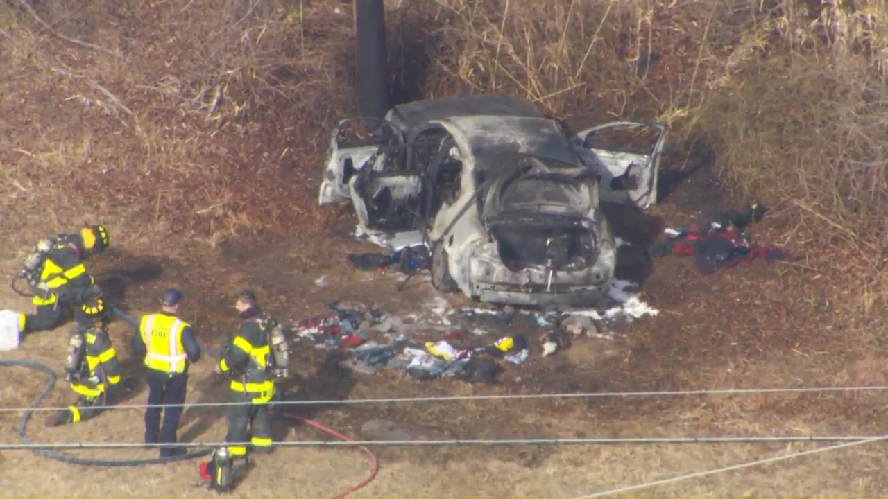 Driver arrested after police chase turned into a fiery crash on US 70 in Clayton :: WRAL.com  www.wral.com