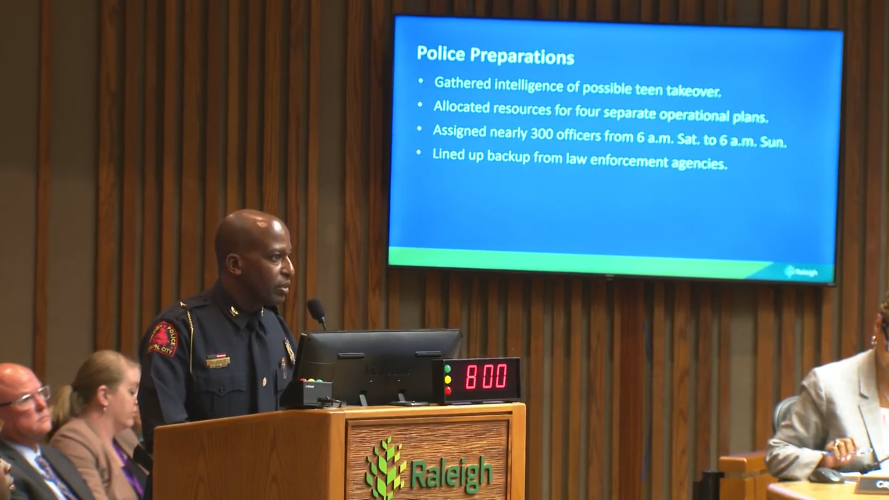 Raleigh police chief says Fourth of July violence was unlike anything he'd seen