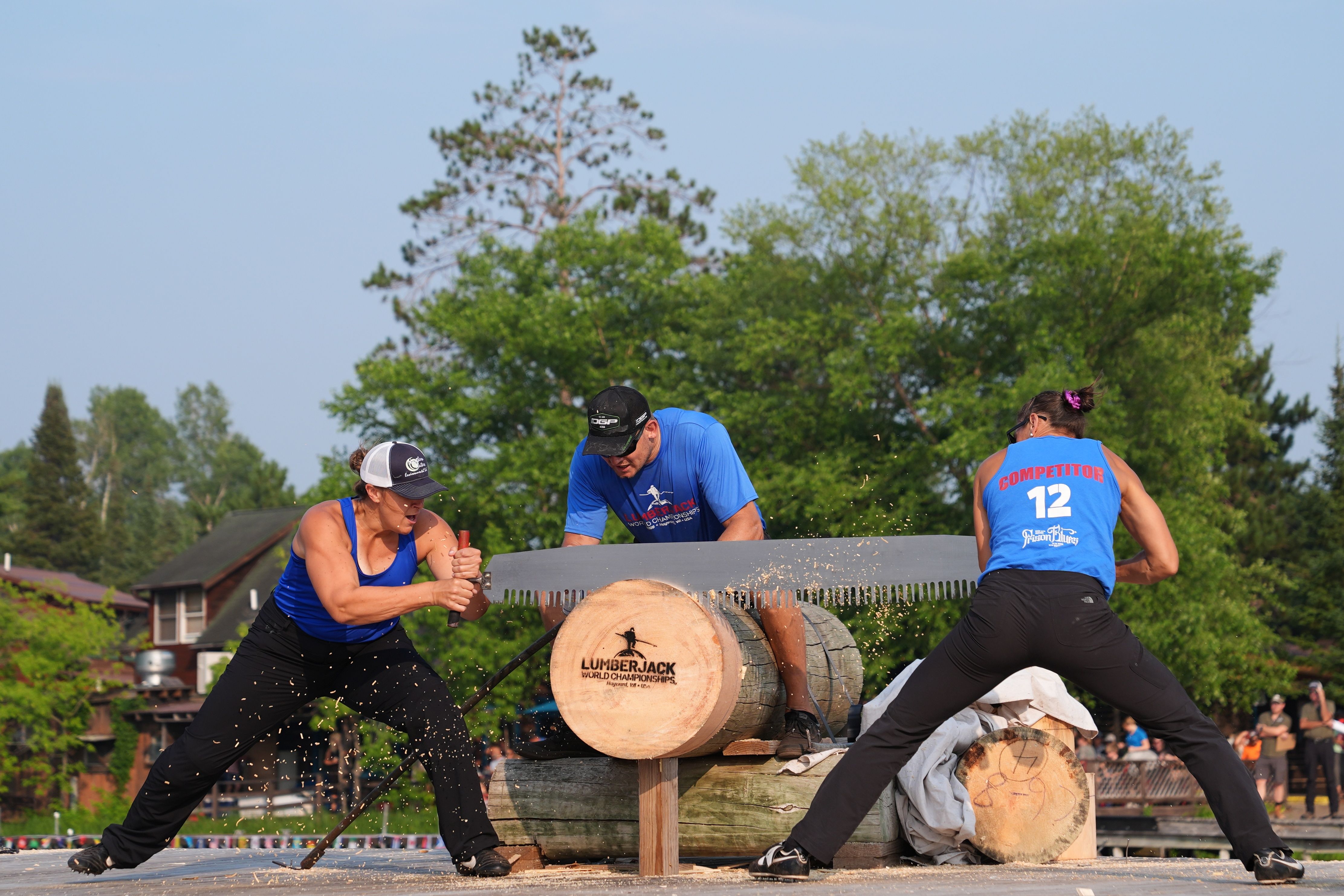 3 women world records set at the annual Lumberjack World Championships in Wisconsin