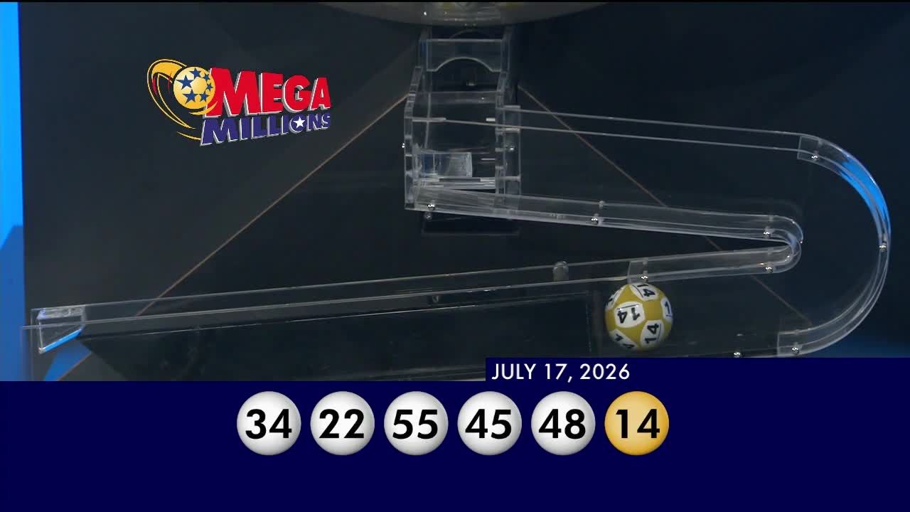 Mega Millions drawing: July 17, 2026
