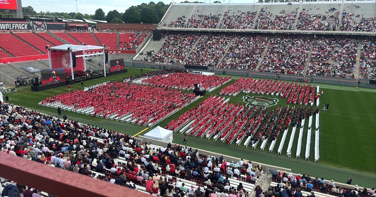 NC State University celebrates over 7,400 graduates in commencement ceremony