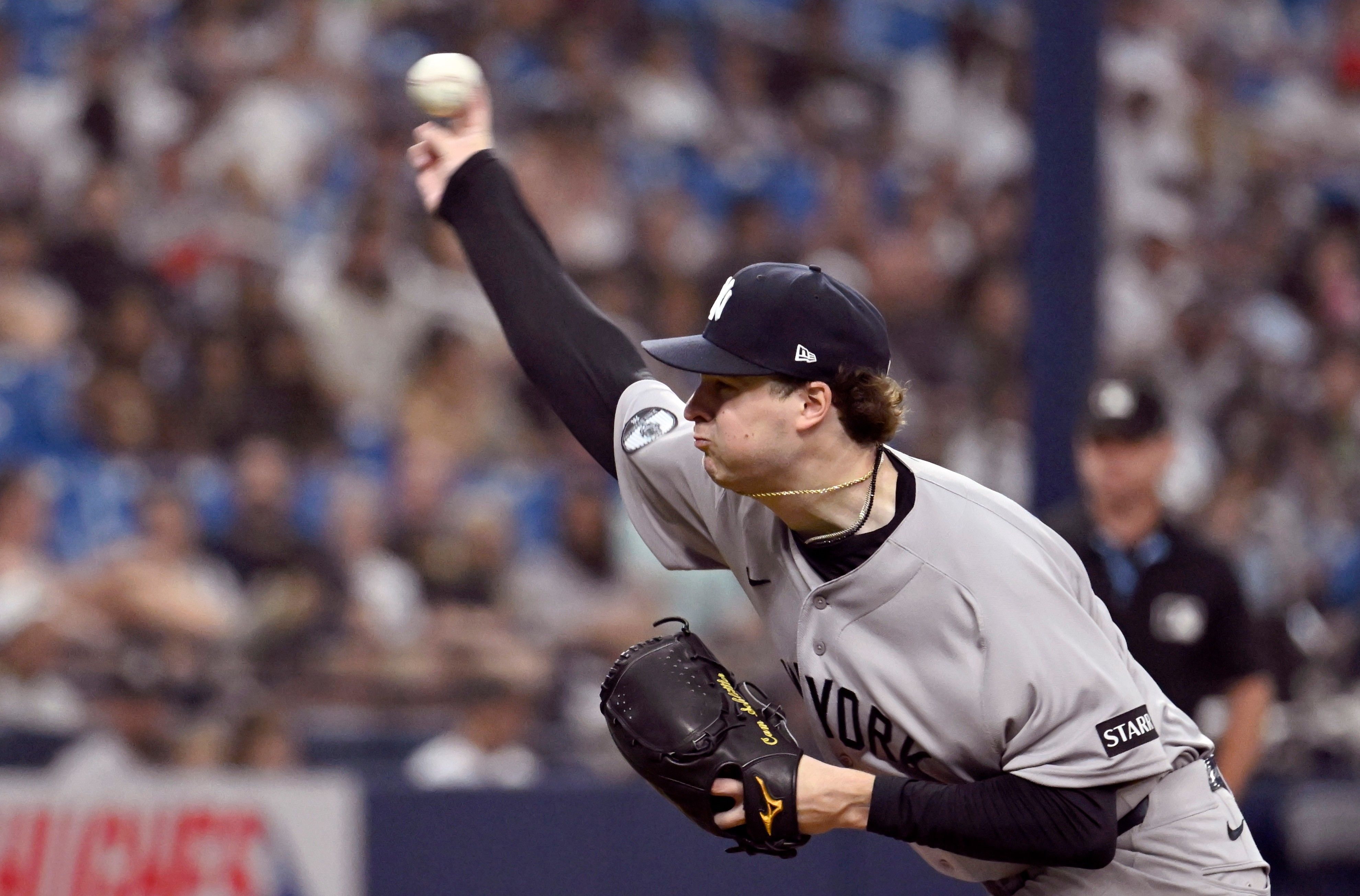 Caballero hits 2 homers, Schlittler pitches 8 innings as the Yankees beat the Rays 5-1