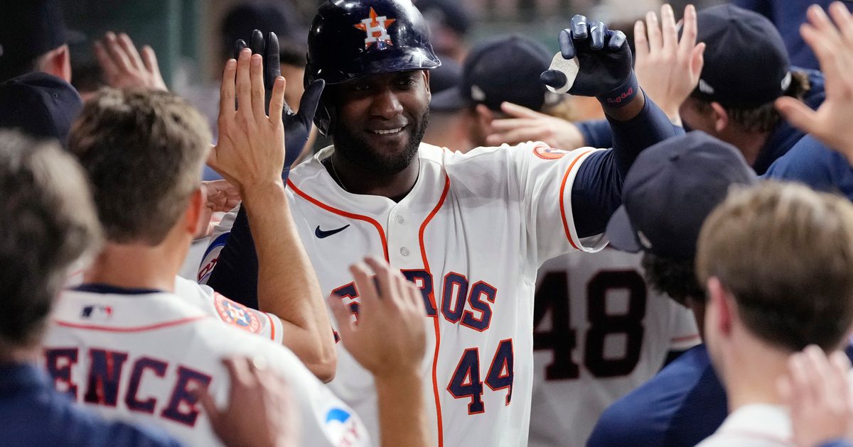 Alvarez and Paredes hit back-to-back homers in Astros' 5-2 win over Marlins