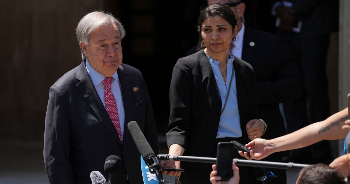 UN chief makes rare Cyprus visit to help ease decades-old ethnic division