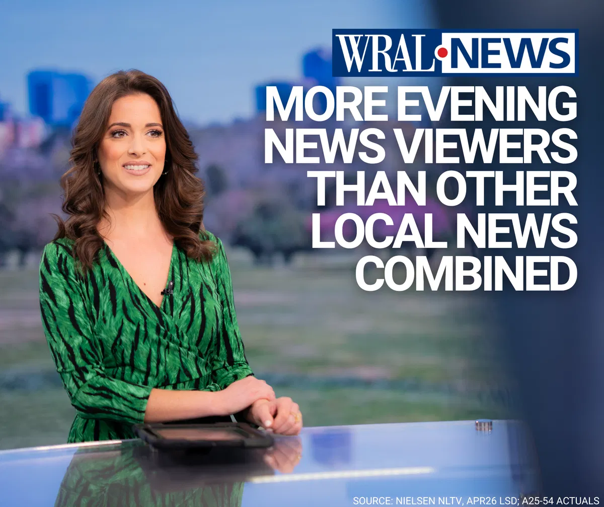 More evening news than other stations combined