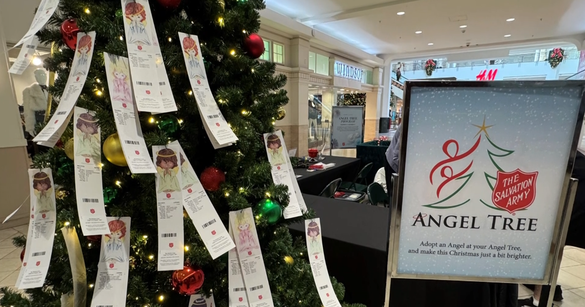 Salvation Army beings Angel Tree distribution