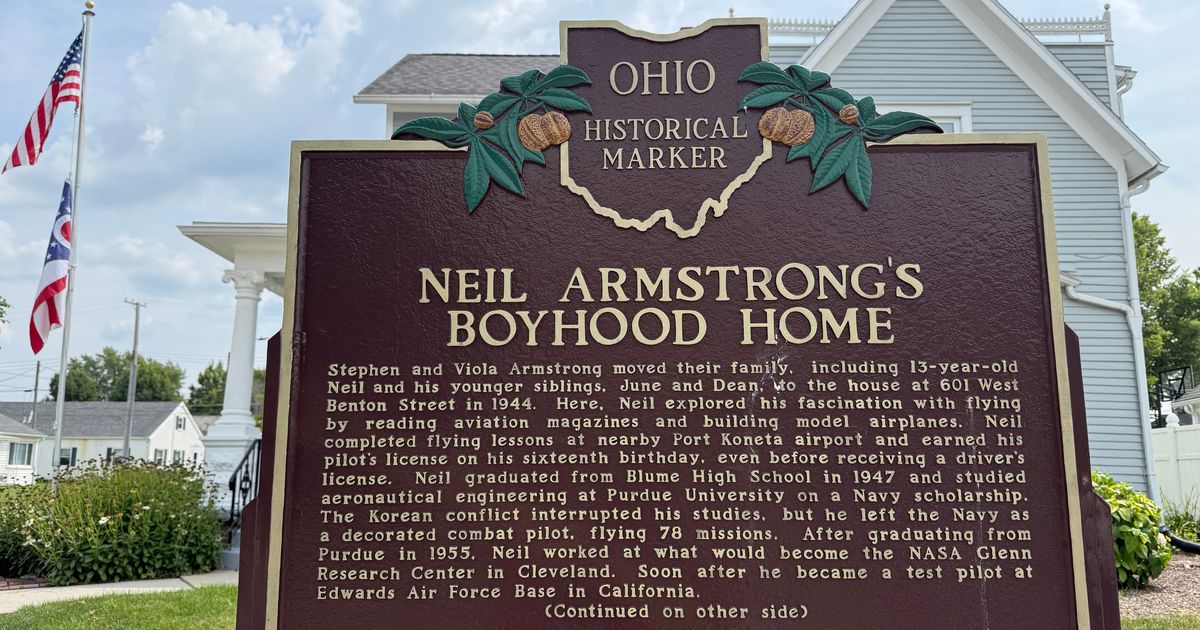 Retired pilot helps historical society buy Neil Armstrong's boyhood home for tours