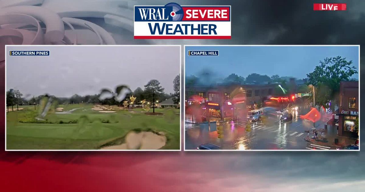 Storms bringing severe weather to NC: Severe Thunderstorm warnings in ...