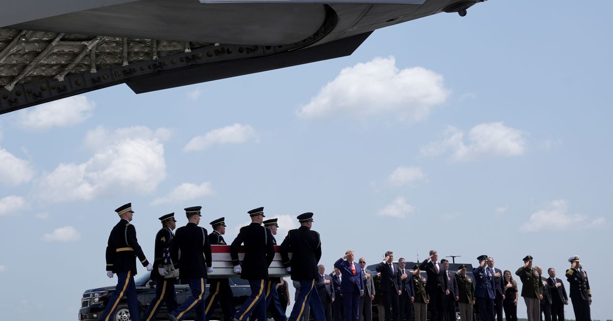Pentagon's official Iran war death toll no longer lists 4 troops killed during renewed fighting