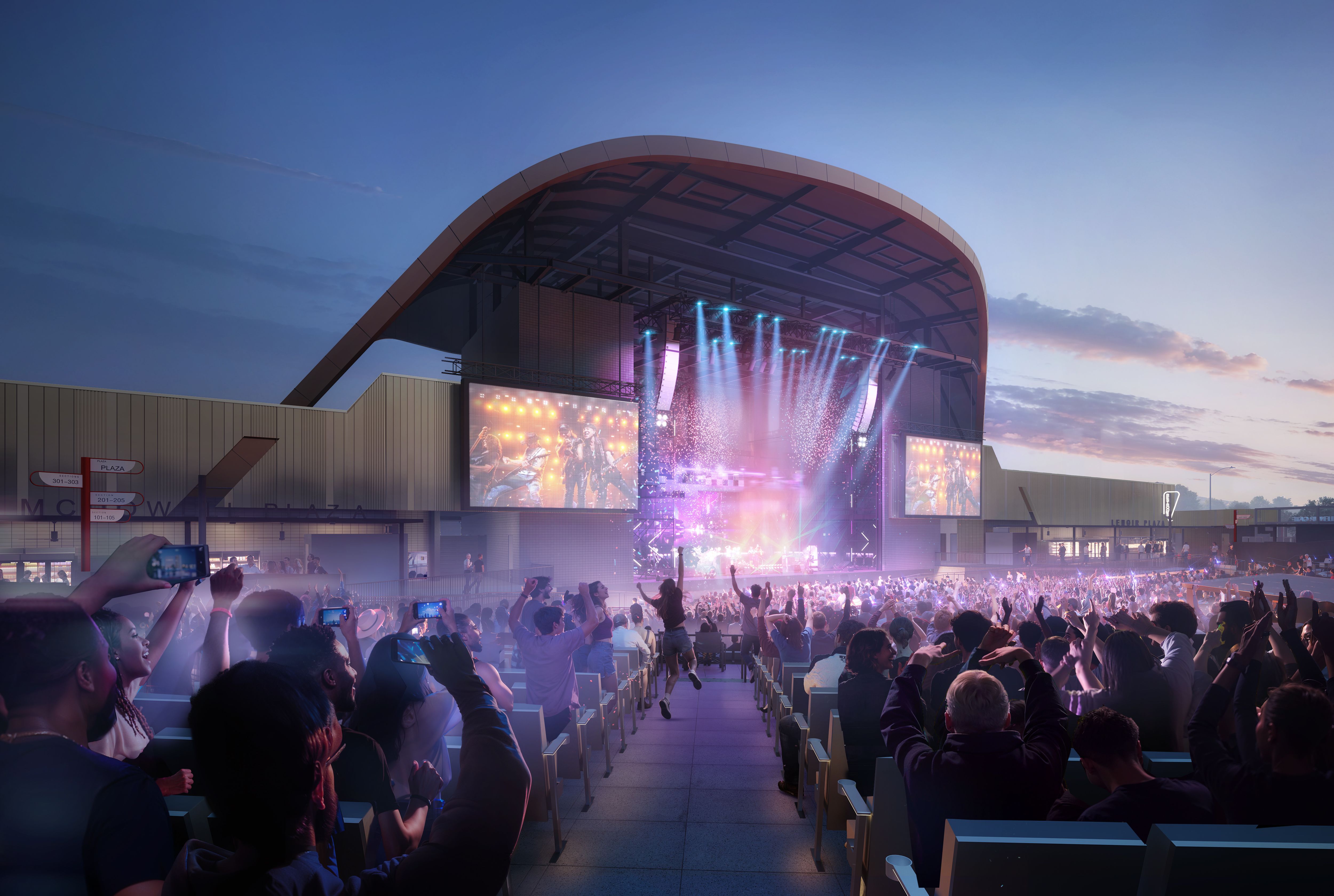 End of an era: Red Hat Amphitheater wraps up final show at current site :: WRAL.com