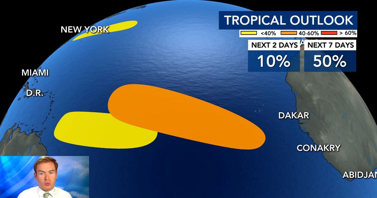 Tracking the tropics: Three chances for tropical development, but ...
